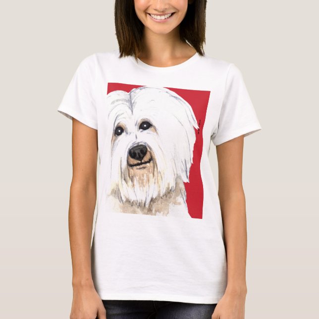 Coton Färg Block Tee Shirt (Framsida)