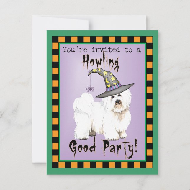 Coton Witch-inbjudan (Framsida)