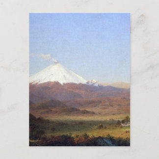Cotopaxi, Ecuador av Frederick Edwin Church Vykort