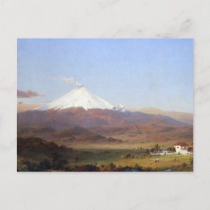 Cotopaxi, Ecuador av Frederick Edwin Church Vykort