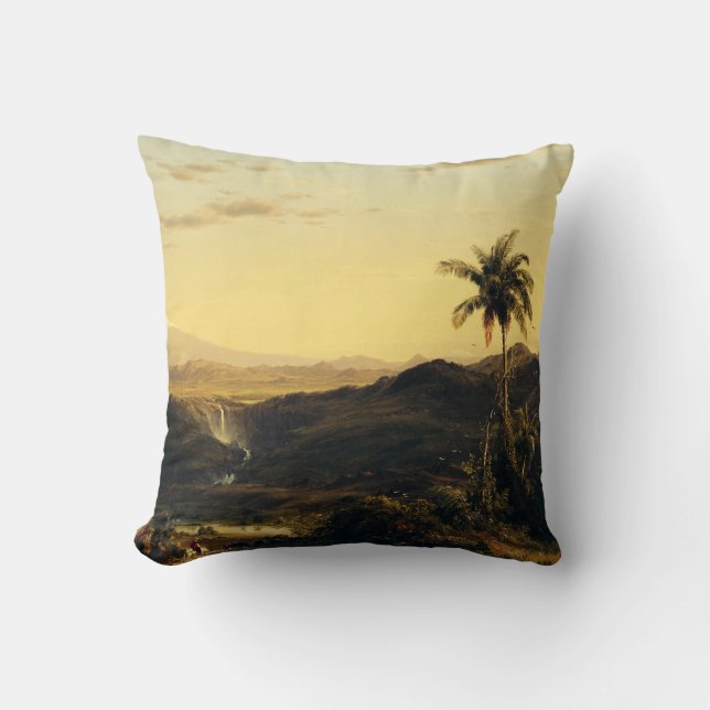 Cotopaxi från Anderna av Frederic Edwin Ch Kudde (Framsida)