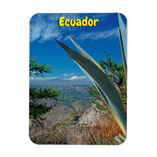 Cotopaxi vulcano, Ecuador Magnet (Vertikal)