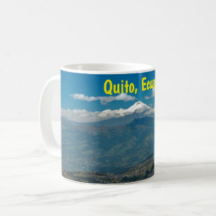 Cotopaxi vulcano & Quito, Ecuador Kaffemugg