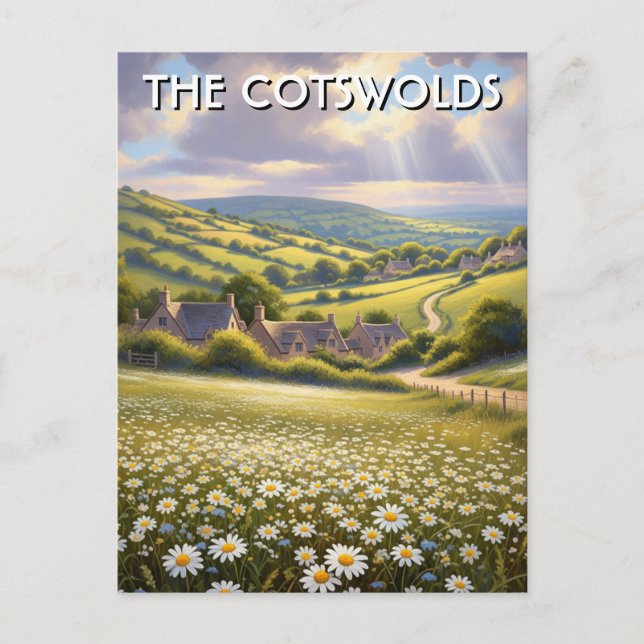 Cotsweps England Travel Vykort (Framsida)
