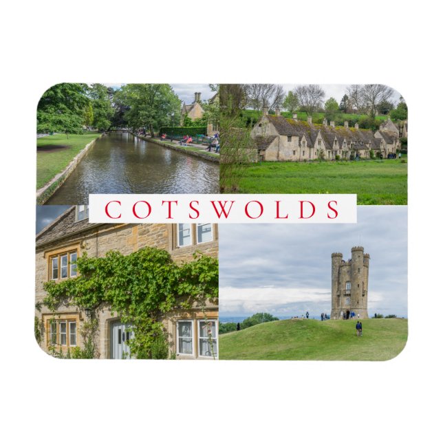 Cotswings souvenir-kylmagnet magnet (Horisontell)