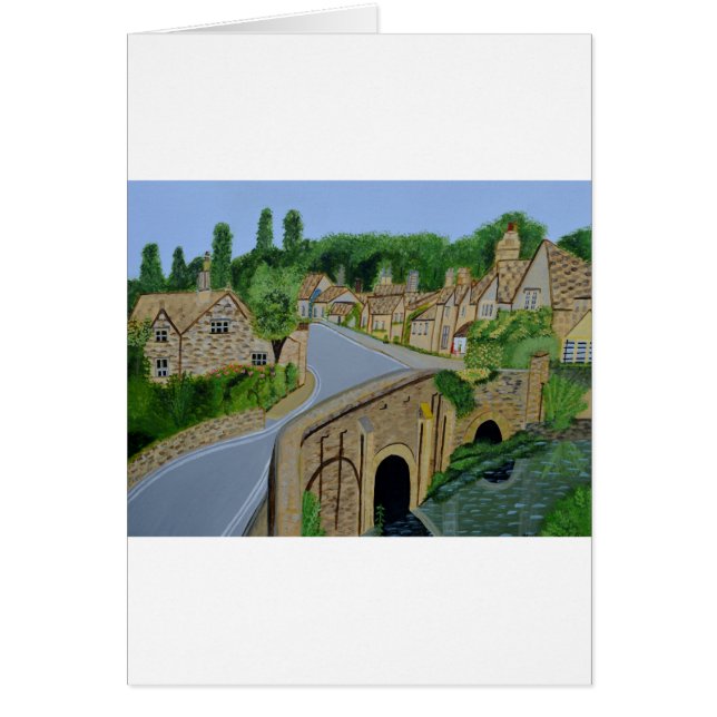 Cotswments England Hälsningskort (Framsidan)