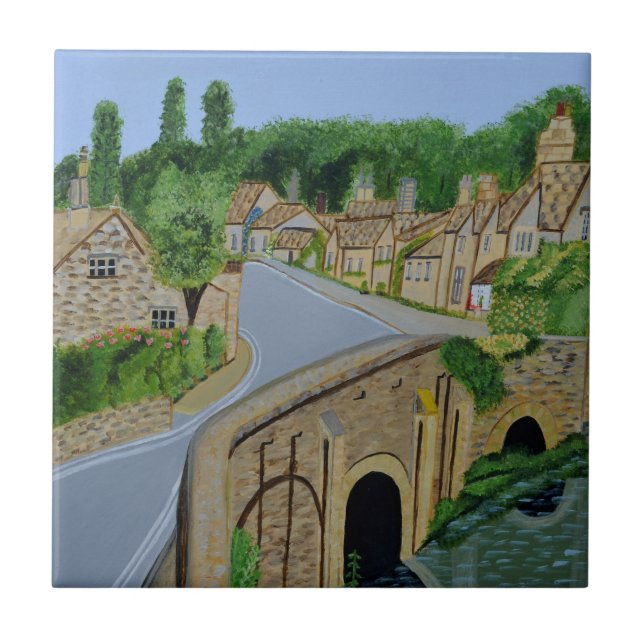 Cotswments England Kakelplatta (Framsidan)