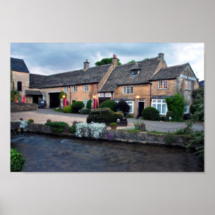 Cotswold Motoring Museum Bourton on on Vatten UK Poster