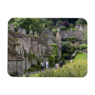 Cotswold stenhus i byn magnet