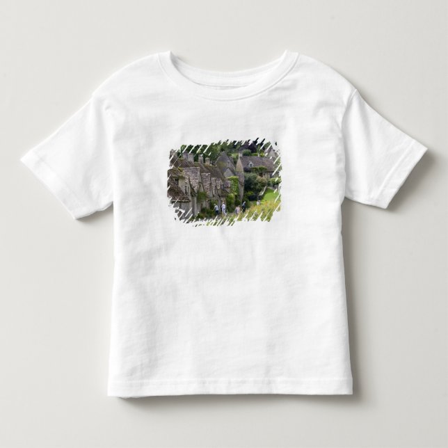 Cotswold stenhus i byn tee (Framsida)