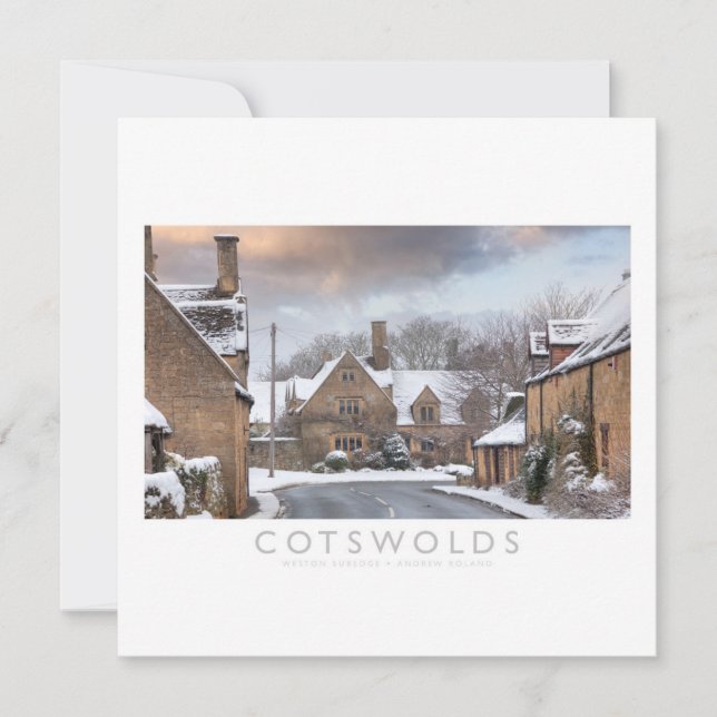 Cotswolds Julkort (Framsida)