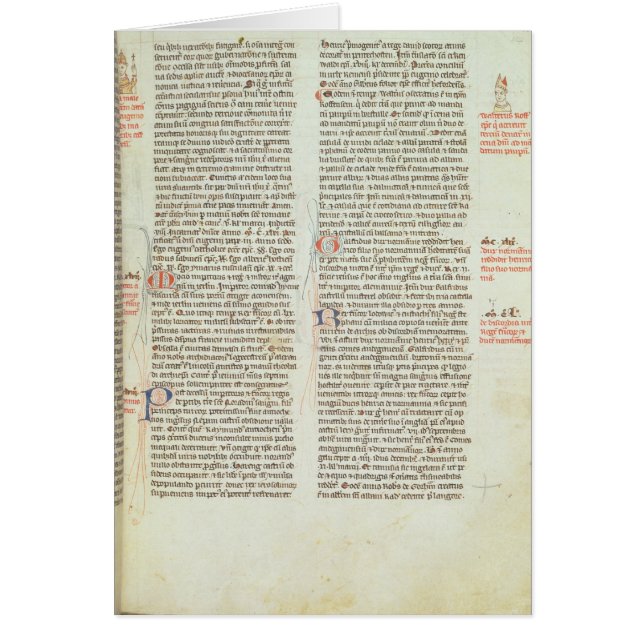 Cott Nero D II f.114 Adrian dropp Hälsningskort (Framsidan)