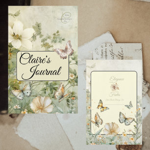 Cottage Chic Wildblommor Binder Namnplåtssida