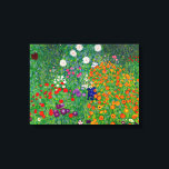 Cottage Garden Gustav Klimt Canvastryck<br><div class="desc">Cottage Garden Gustav Klimt</div>