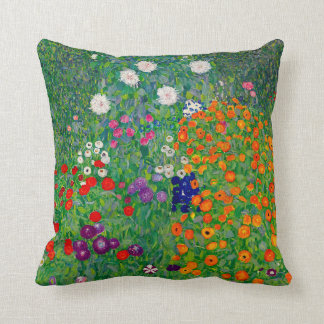 Cottage Garden Gustav Klimt Kudde