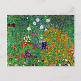 Cottage Garden Gustav Klimt Vykort