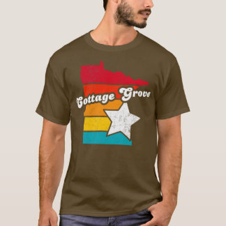 Cottage Grove Minnesota Vintage Distress Souveni T Shirt