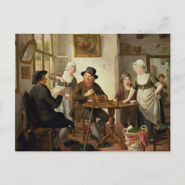 Cottage Insida Vykort (Framsida)