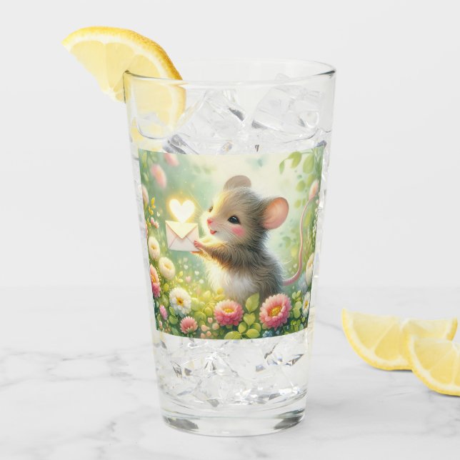 Cottage Mouse Love Letter Meadow Glaskopp (Framsida Ice)