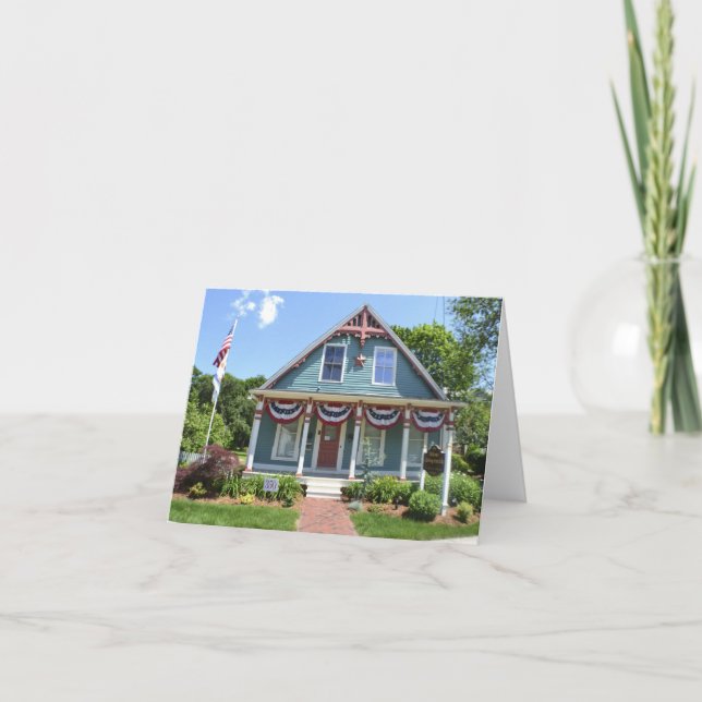 Cottage Notecard Kort (Framsida)