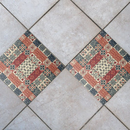 Cottage Quilt Kakelplatta