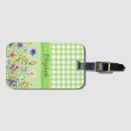 Cottage Stil Wildblommor Bagagebricka