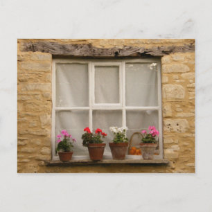 "Cottage Window" Vykort