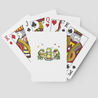 Cottagecore Aesthetic Frogs Camping Forest Goblinc Casinokort