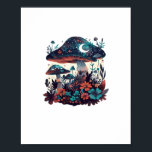 Cottagecore And Aesthetic Goblincore Mushroom Fair Poster<br><div class="desc">Cottagecore And Aesthetic Goblincore Mushroom Fairycore: A dreamy goblincore–fairycore design uniting forest charm and ethereal beauty. Whimsical,  calm,  and poetic.</div>