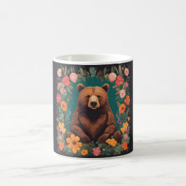 Cottagecore Björn Kaffemugg