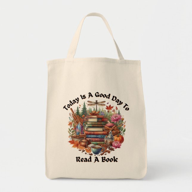 Cottagecore Bokar, Coffee Dragonfly Tygkasse (Framsidan)