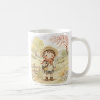 Cottagecore Boy Coffee Mugg - Kind_Ones Stil