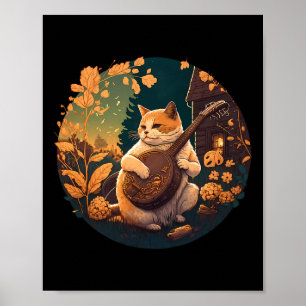 Cottagecore-estetik fetma poster