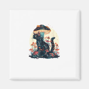 Cottagecore Estetik Goblincore Svamp Fairycor Magnet