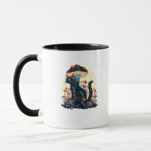 Cottagecore Estetik Goblincore Svamp Fairycor Mugg