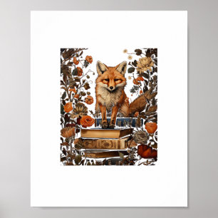 Cottagecore-estetik med bok Söt Goblincore Mi Poster