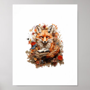 Cottagecore-estetik Med Bok Söt Goblincore Poster