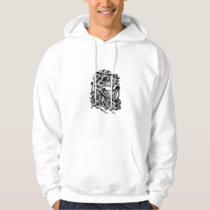 Cottagecore Estetisk Groda Svamp Goblincore Konst Hoodie