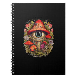 Cottagecore Estetisk Svamp Goblincore Design Anteckningsbok