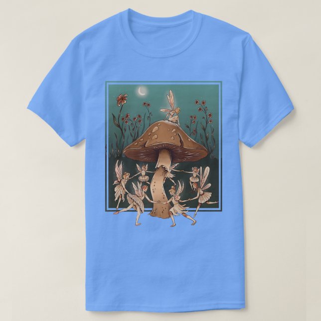 Cottagecore Fantasy Fairy T Shirt (Design framsida)