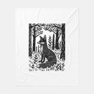 Cottagecore Forestcore Goblincore Skog Skogsmark Fleecefilt
