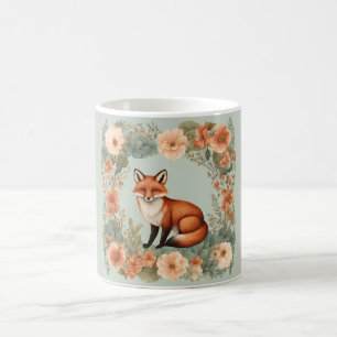 Cottagecore Fox Kaffemugg