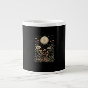 Cottagecore Måne Svamp Månfas Goblincore Jumbo Mugg