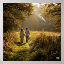 Cottagecore Meadow Walk