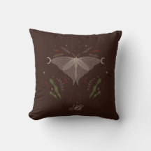 Cottagecore Moth Personlig Dekorativ kudde