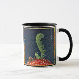 Cottagecore mugg, Involute. Cute-varelse, svamp Mugg