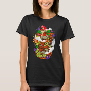 Cottagecore Mushroom House Garden Fairy Cottage My T Shirt