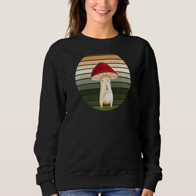 Cottagecore Mushroom T Shirt (Framsida)