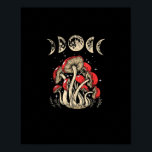 Cottagecore Mushrooms Academia Goblincore Aestheti Poster<br><div class="desc">Cottagecore Mushrooms Academia Goblincore Aesthetic: An aesthetic mushroom design merging academia precision with goblincore’s raw beauty. Calm,  vintage,  and curious.</div>
