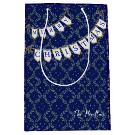 Cottagecore Navy God jul Pendant